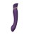 Zalo Queen G-Spot Pulse Wave Vibe - Премиальный вибратор для точки G с функцией нагрева, 21,5х3,5 см (фиолетовый)